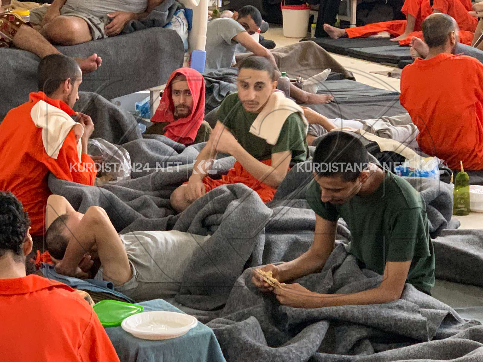 In Pictures: ISIS foreign fighters in Gweran Prison in Syria